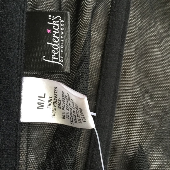 NWT Frederick's Waist Cincher w. Garters SZ M/L - Picture 5 of 10